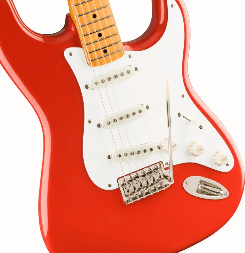 Squier Classic Vibe '50s Stratocaster, Maple Fingerboard, Fiesta Red - The Musicstore UK