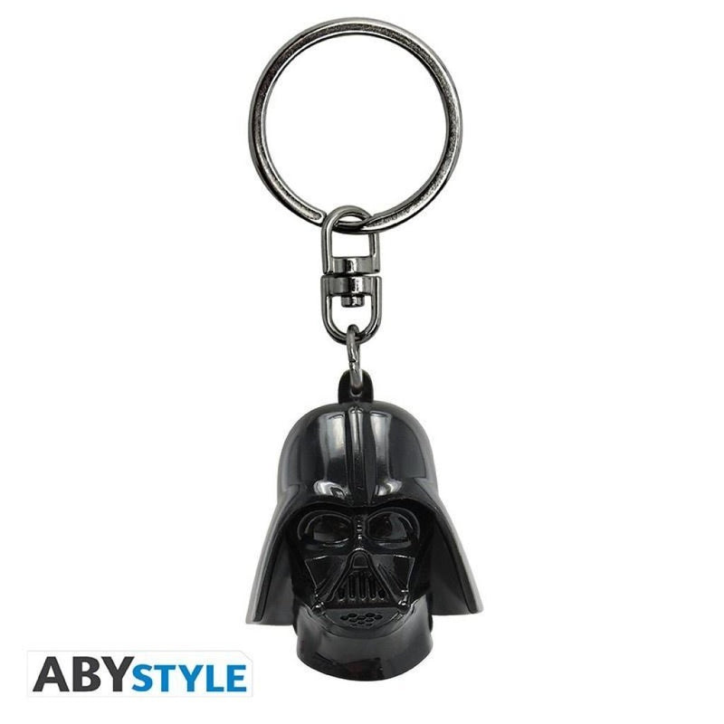 Star Wars (3D ABS "Vader" X2) Keychain - The Musicstore UK
