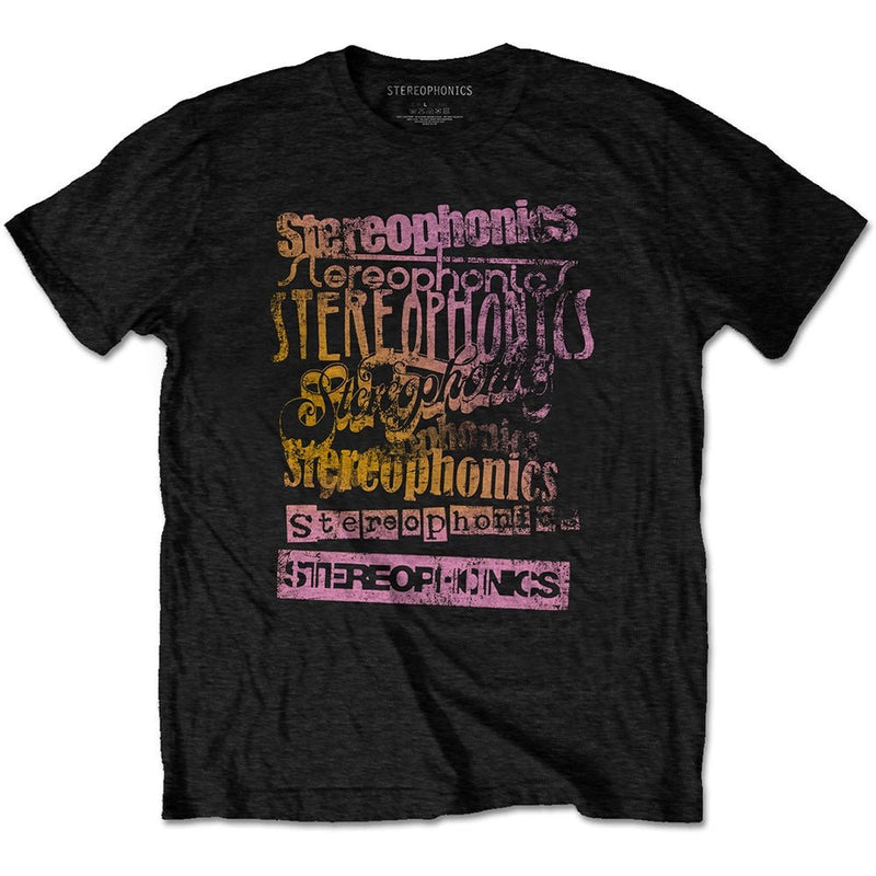Stereophonics (Logos) Unisex T-Shirt - The Musicstore UK