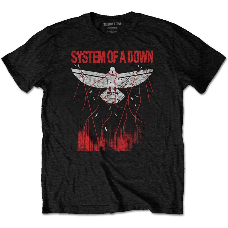 System Of A Down (Dove Overcome) Unisex T-Shirt - The Musicstore UK