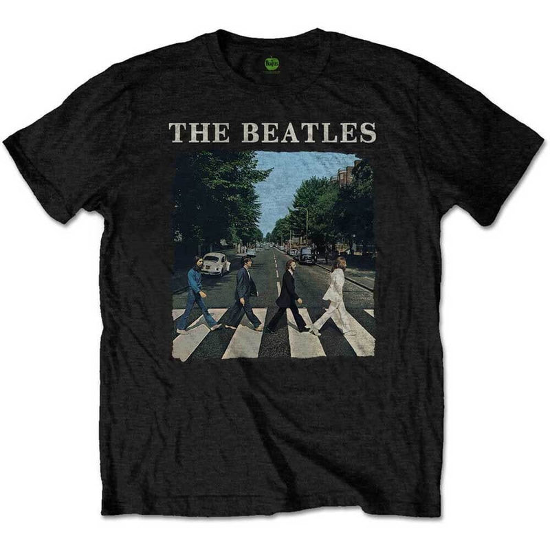 The Beatles (Abbey Road & Logo) Unisex T-Shirt - The Musicstore UK