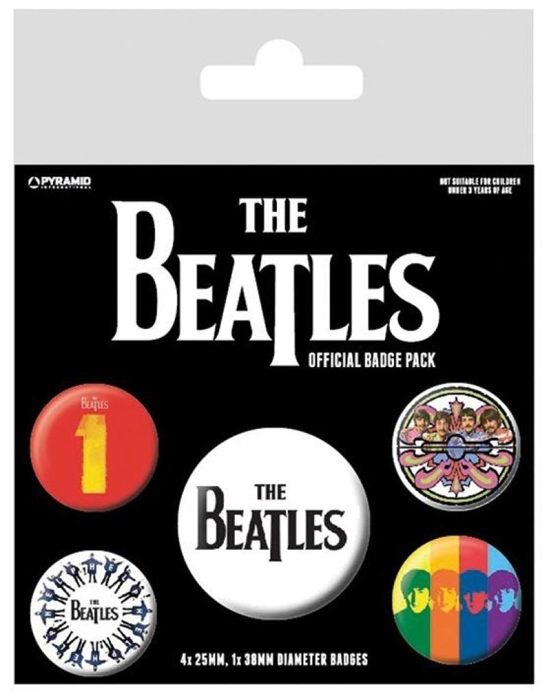 The Beatles (Black) Badgepack - The Musicstore UK