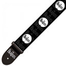 The Beatles (Black) Guitar Strap - The Musicstore UK