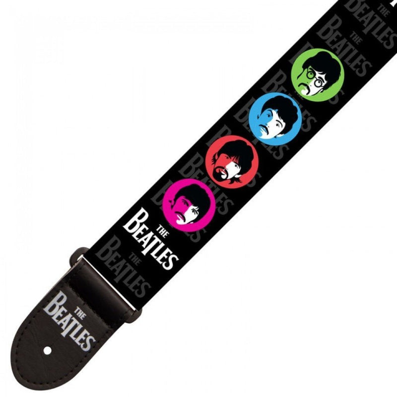 The Beatles (Faces) Guitar Strap - The Musicstore UK