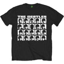 The Beatles (Hard Days Night Faces Mono) Unisex T-Shirt - The Musicstore UK
