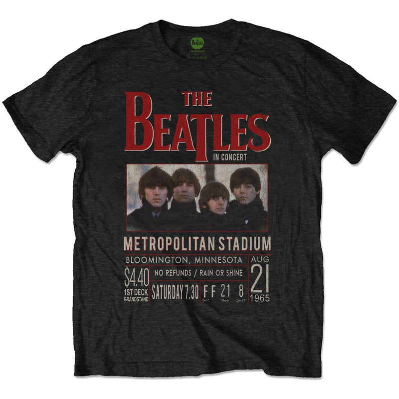 The Beatles (Minnesota 1965) Unisex T-Shirt - The Musicstore UK