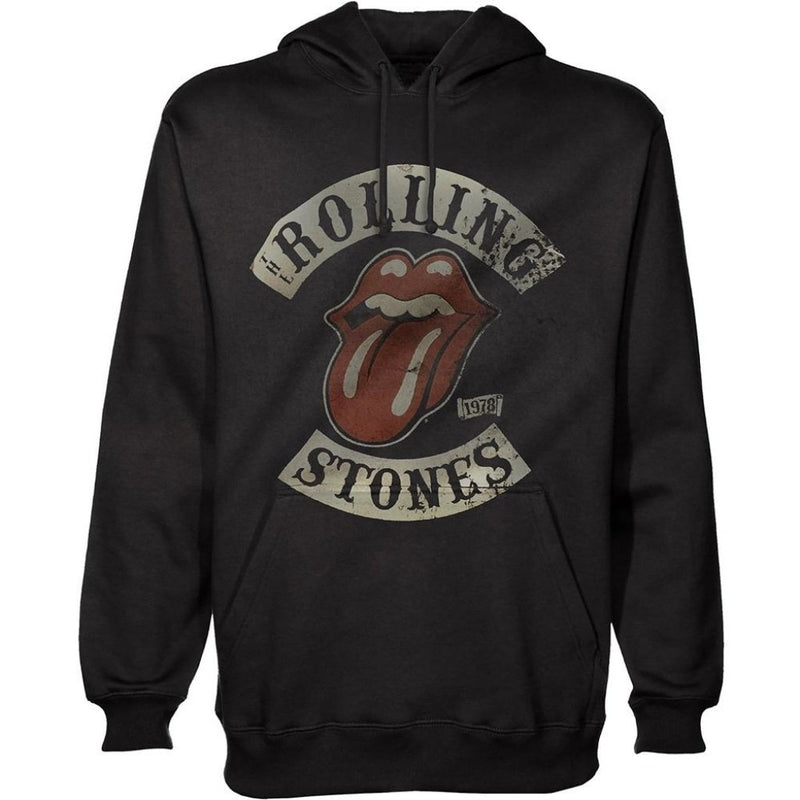 The Rolling Stones (1978 Tour) Unisex Pullover Hoodie - The Musicstore UK
