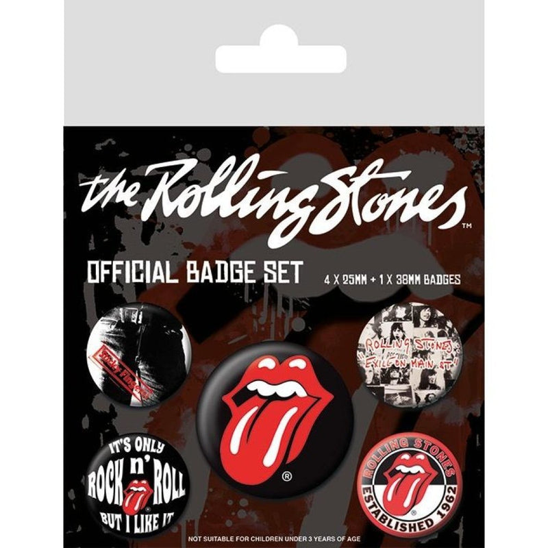 The Rolling Stones (Classic) Badge Pack - The Musicstore UK