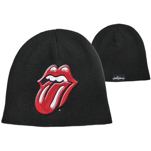 The Rolling Stones (Classic Tongue) Unisex Beanie Hat - The Musicstore UK