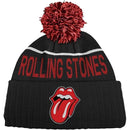 The Rolling Stones (Classic Tongue) Unisex Bobble Beanie Hat - The Musicstore UK
