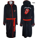 The Rolling Stones (Classic Tongue) Unisex Fleece Bathrobe - The Musicstore UK