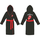 The Rolling Stones (Classic Tongue) Unisex Fleece Bathrobe - The Musicstore UK