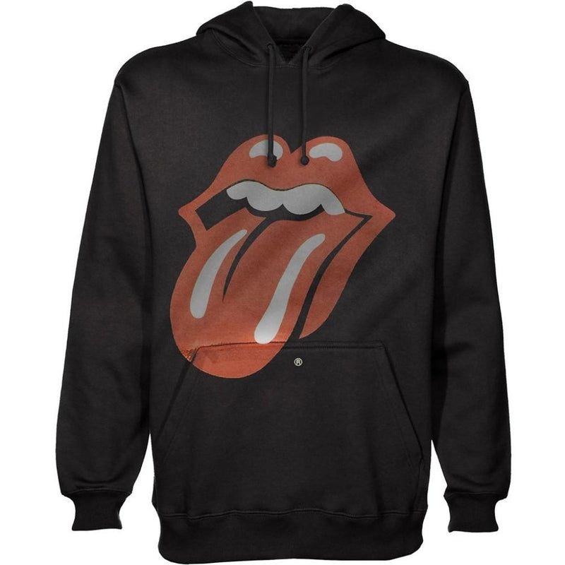 The Rolling Stones (Classic Tongue) Unisex Pullover Hoodie - The Musicstore UK