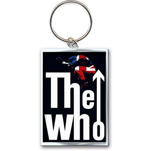The Who Leap Logo Metal Keychain (Photo Print) - The Musicstore UK
