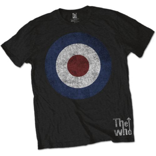 The Who (Target Distressed) Unisex T-Shirt - The Musicstore UK