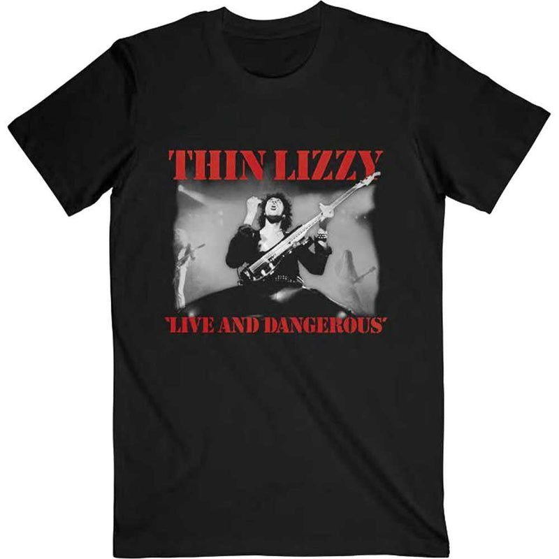Thin Lizzy (Live and Dangerous) Unisex T-Shirt - The Musicstore UK