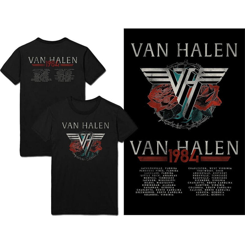 Van Halen ('84 Tour) Unisex T-Shirt - The Musicstore UK