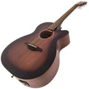 Vintage VE660WK Paul Brett Signature Statesboro' Orchestra Cutaway Electro-Acoustic Guitar. Whiskey Sour Finish - The Musicstore UK