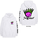 Yungblud (Face) Unisex WHITE Hoodie - The Musicstore UK